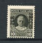1931 - LOTTO/20607 - VATICANO - 10 LIRE PACCHI POSTALI - LING.