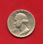 1947- STATI UNITI - LOTTO/M47557 - 1/4 DI DOLLARO ARGENTO WASHINGTON