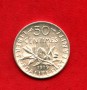 1919 - FRANCIA - LOTTO/M47568 - 50 CENTESIMI ARGENTO