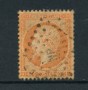 1862 - LOTTO/16683 - FRANCIA - 40 cent. ARANCIO NAPOLEONE - USATO