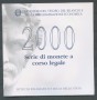 2000 - ITALIA REPUBBLICA - SERIE COMPLETA DELLA ZECCA 12 MONETE - LOTTO/M28934