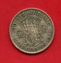 1941 - GRAN BRETAGNA - LOTTO/M42503 -  1/2  CROWN ARGENTO GIORGIO VI°