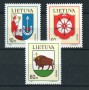 1994 - LITUANIA - LOTTO/20235 - STEMMI DI CITTA' 3v. - NUOVI