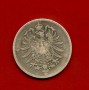 1874 - GERMANIA IMPERO - 1 MARCO ARGENTO ZECCA G - LOTTO/M30447