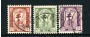 1956 - LOTTO/24367 - BELGIO -  PRO OPERA ANTITUBERCOLARE 3v. - USATI