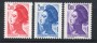 1983 - LOTTO/17242 - FRANCIA - LIBERTA' 3v. - NUOVI