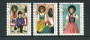 1977 - LOTTO/23515U - LIECHTENSTEIN - COSTUMI NAZIONALI 3v. - USATI