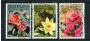 1970 - LOTTO/24457 - BELGIO - 4° MOSTRA FLOREALE - 3v. USATI  DA FOGLIETTO