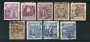 1944 - LOTTO/20543 - SPAGNA - MILLENARIO DI CASTIGLIA 9v. - USATI