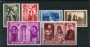 1939 - LOTTO/16803 - BELGIO - ABBAZIA DI ORVAL 6v. - LING.