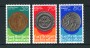 1977 - LOTTO/23512 - LIECHTENSTEIN - MEDAGLIE E MONETE 3v. - NUOVI
