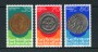 1977 - LOTTO/23512 - LIECHTENSTEIN - MEDAGLIE E MONETE 3v. - NUOVI