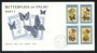 1986 - PALAU - LOTTO/19799 - FARFALLE E FIORI  BUSTA FDC