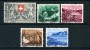 1953 - LOTTO/22316 - SVIZZERA - PRO PATRIA 5v. - USATI
