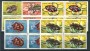 1983 - TURCHIA  - LOTTO/19828Q - INSETTI DANNOSI 5v. - QUARTINE