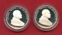 Vatican City 1996 Holy Year Set of 2 Commemorative Silver Coins - Proof - LOTTO/M48609