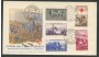 1959 - LOTTO/15936 - REPUBBLICA - GUERRA D'INDIPENDENZA 5v. - BUSTA FDC