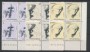 1978 - LOTTO/7988Q - SAN MARINO - VIRTU' CIVILI 3v. - QUARTINE NUOVI