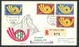 1973 - SVIZZERA - LOTTO/20462 - EUROPA BUSTA FDC  CERN