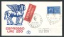 1974 - REPUBBLICA - 250 LIRE ESPRESSO CAVALLI  - BUSTA FDC FILAGRANO VIAGGIATA - LOTTO/27468