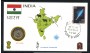 1986 - INDIA - VISITA  DI PAPA GIOVANNI PAOLO II°IN INDIA - BUSTA FILATELICO NUMISMATICA - LOTTO/31150