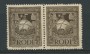 1932 - LOTTO/15495 - EGEO - 10 CENT. PITTORICA - COPPIA NUOVI