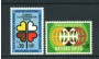 1971 - LOTTO/21425 - ONU SVIZZERA - LOTTA AL RAZZISMO 2v. - NUOVi