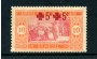 1915/18 - SENEGAL - LOTTO/23777 - 5 SU 10 CENT. PRO CROCE ROSSA - VARIETA' - LING.