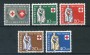 1957 - LOTTO/23952 - SVIZZERA - PRO PATRIA CROCE ROSSA 5v. - NUOVI