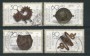 1987 - LOTTO/15730U - BERLINO - BENEFICENZA OPERE D'ARTE 4v. - usati
