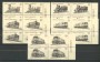 1988 - TURCHIA - LOTTO/19979Q - LOCOMOTIVE 5v. - QUARTINE NUOVI