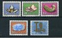 1960 - LOTTO/22335 - SVIZZERA - PRO PATRIA 5v. - NUOVI