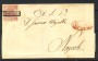 1858 - REGNO DI NAPOLI - LOTTO/42185 - 2 Gr. ROSA  SU PIEGHEVOLE ANNULLO BARI