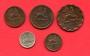 1931/44 - ETIOPIA - HAILE SELASIE INSIEME DI 5 MONETE DIFFERENTI - LOTTO/M32380
