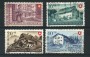 1949 - LOTTO/15264 - SVIZZERA - PRO PATRIA 4 VALORI - USATI