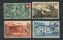 1946 - LOTTO/15256 - SVIZZERA - PRO PATRIA 4v. - USATI