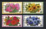 1976 - LOTTO/18982U - GERMANIA FEDERALE - FIORI DA GIARDINO 4v. - USATI