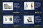 2011 - LOTTO/22793 - REPUBBLICA - MARINA MILITARE - 4 TESSERE FILATELICHE
