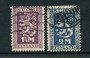 1927 - LOTTO/24155 - FINLANDIA - 10° ANNIVERSARIO INDIPENDENZA 2v. - USATI