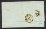 1854 - LOMBARDO VENETO - LOTTO/40548 - 30 CENTESIMI BRUNO ROSSICCIO  - BUSTA DA MILANO