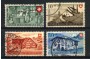 1946 - LOTTO/22303 - SVIZZERA - PRO PATRIA 4v. - USATI