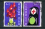 1974 - BELGIO - LOTTO/24468 - CROCE ROSSA 2v. -  USATI
