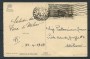 1949 - ITALIA - LOTTO/25189 - CARTOLINA PUBBLICITARIA A COLORI FIERA DI MILANO - VIAGGIATA -