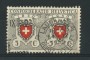1950 - LOTTO/15266 - SVIZZERA -  5+5 Cent. PRO PATRIA - USATO