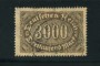 1922 - LOTTO/17796 - GERMANIA REICH - 3000 m. BRUNO - USATO