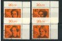 1974 - LOTTO/18938U - GERMANIA FEDERALE - DONNE CELEBRI 4v. - USATI