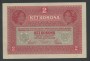 AUSTRIA - 1917/19 - LOTTO/15370 -  2 CORONE