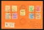 1944 - OCC. ANGLO/AMERICANA - LOTTO/39867 - SERIE CPL. SU BUSTA