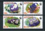 2002 - LOTTO/19383 - AIUTAKI - UCCELLI LORI BLU 4v. - NUOVI