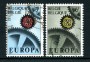 1967 - BELGIO - LOTTO/24419 - EUROPA 2v. - USATI